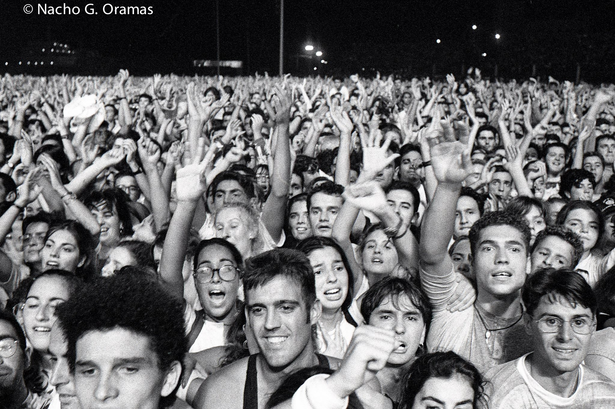 Concierto de Michael Jackson en Tenerife, en 1993