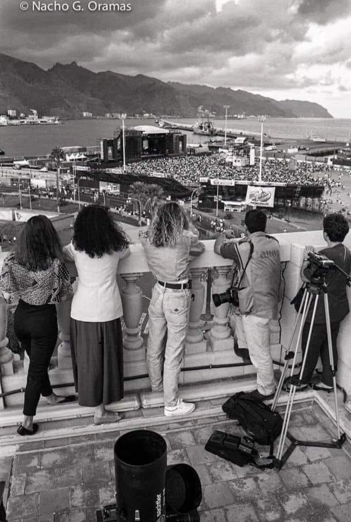 Concierto de Michael Jackson en Tenerife, en 1993