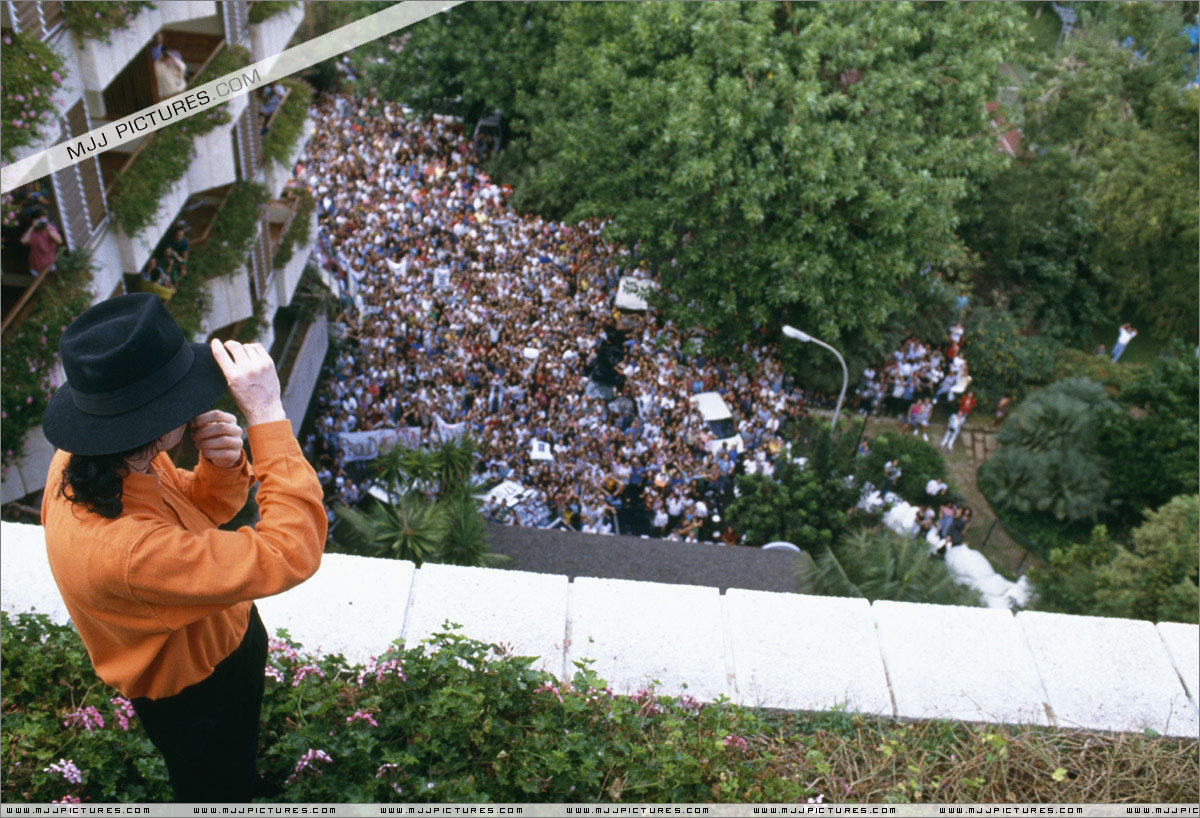Concierto de Michael Jackson en Tenerife, en 1993